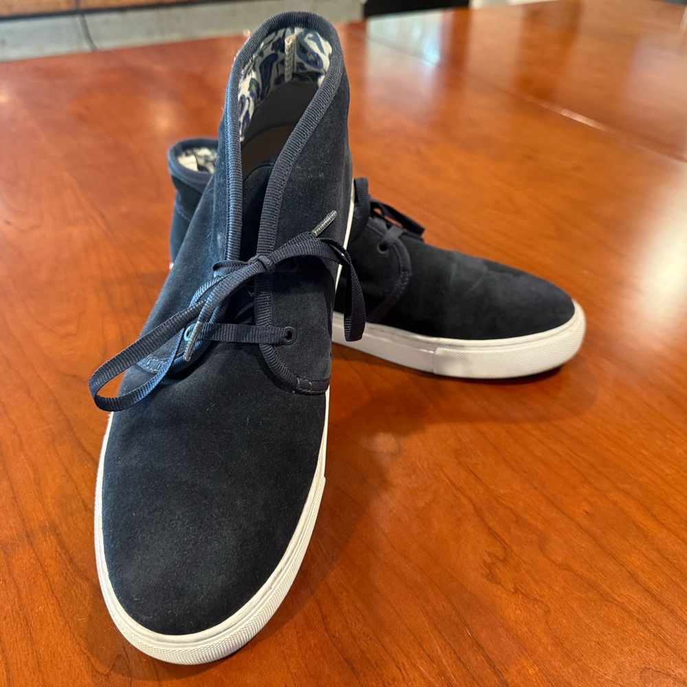 Tory Burch Women’s Blue Suede Shoes